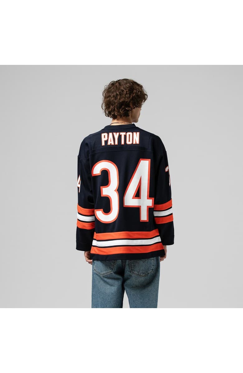 Mitchell & Ness Men's Mitchell & Ness Walter Payton Navy Chicago Bears Maxxed Out Fashion Hockey Jersey, Alternate, color, Navy