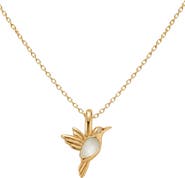 MADE BY MARY Hummingbird Charm Necklace