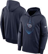 Nike Men's Nike Navy Tennessee Titans Icon Performance Pullover Hoodie