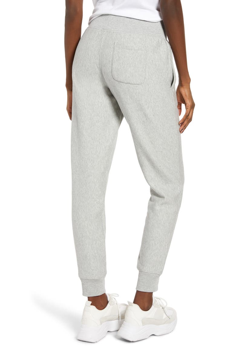 Chainstitch Logo Reverse Weave® Jogger Sweatpants, Alternate, color, OXFORD GREY