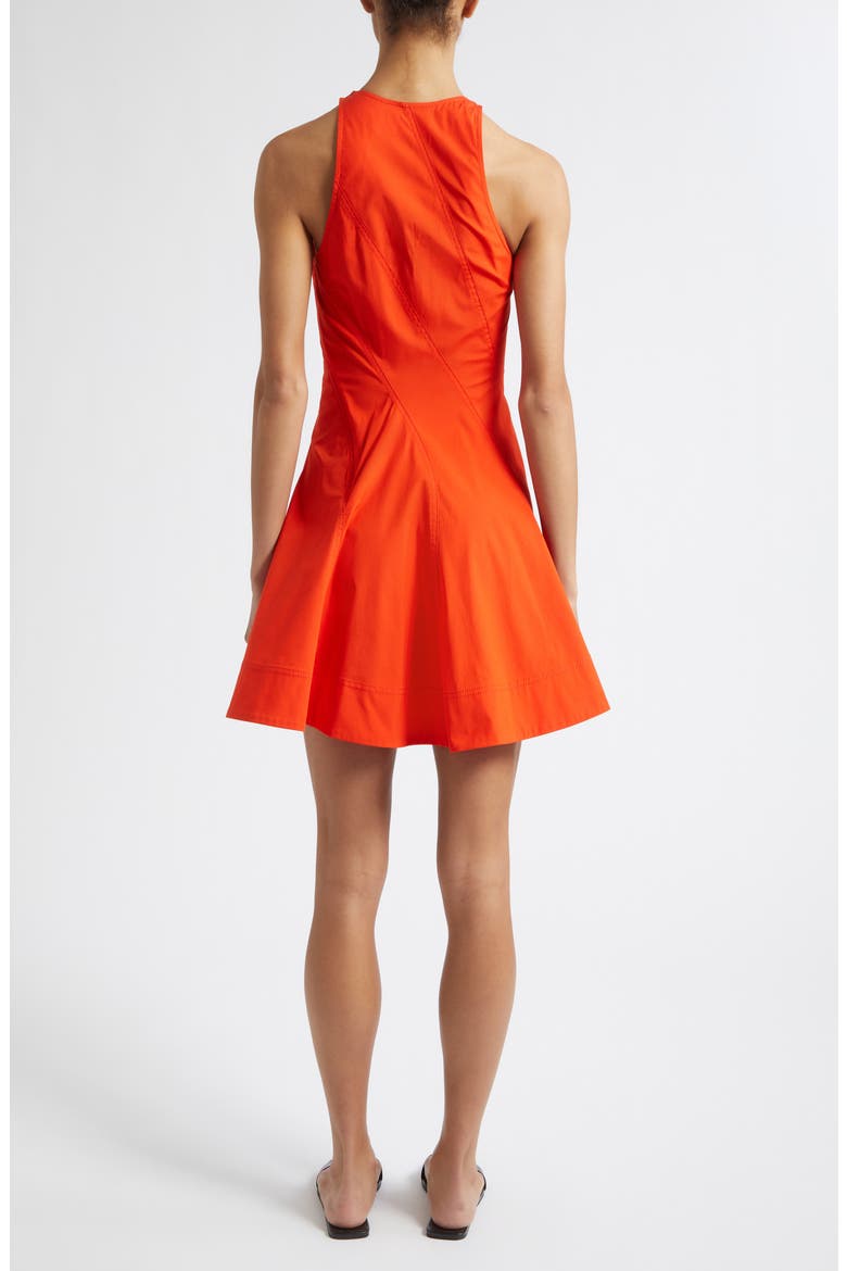 Grace Fit & Flare Minidress, Alternate, color, POPPY RED
