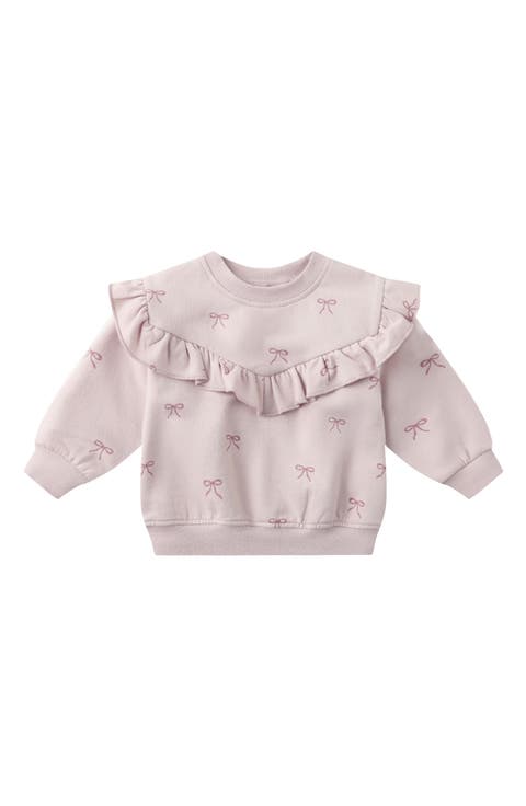 Ruffle Fleece Sweatshirt (Baby)