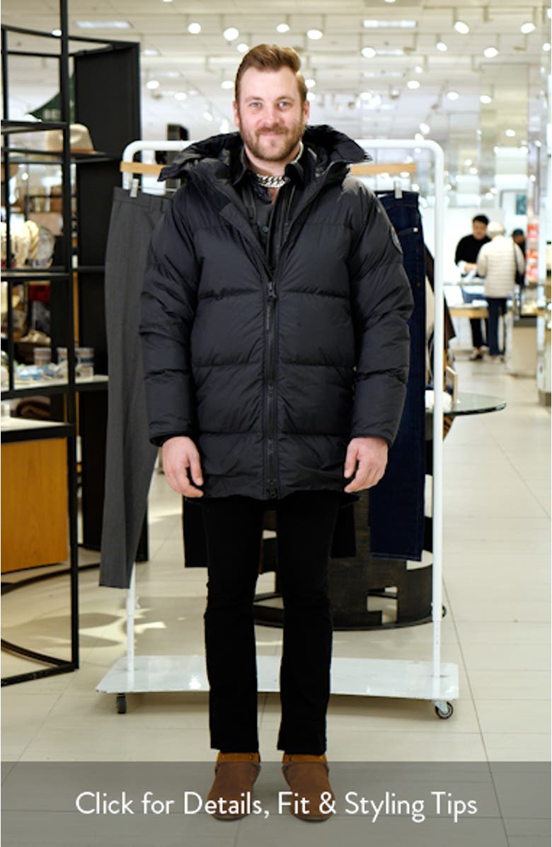 Lawrence Black Label Water Repellent 750 Fill Power Down Puffer Jacket, sales video thumbnail