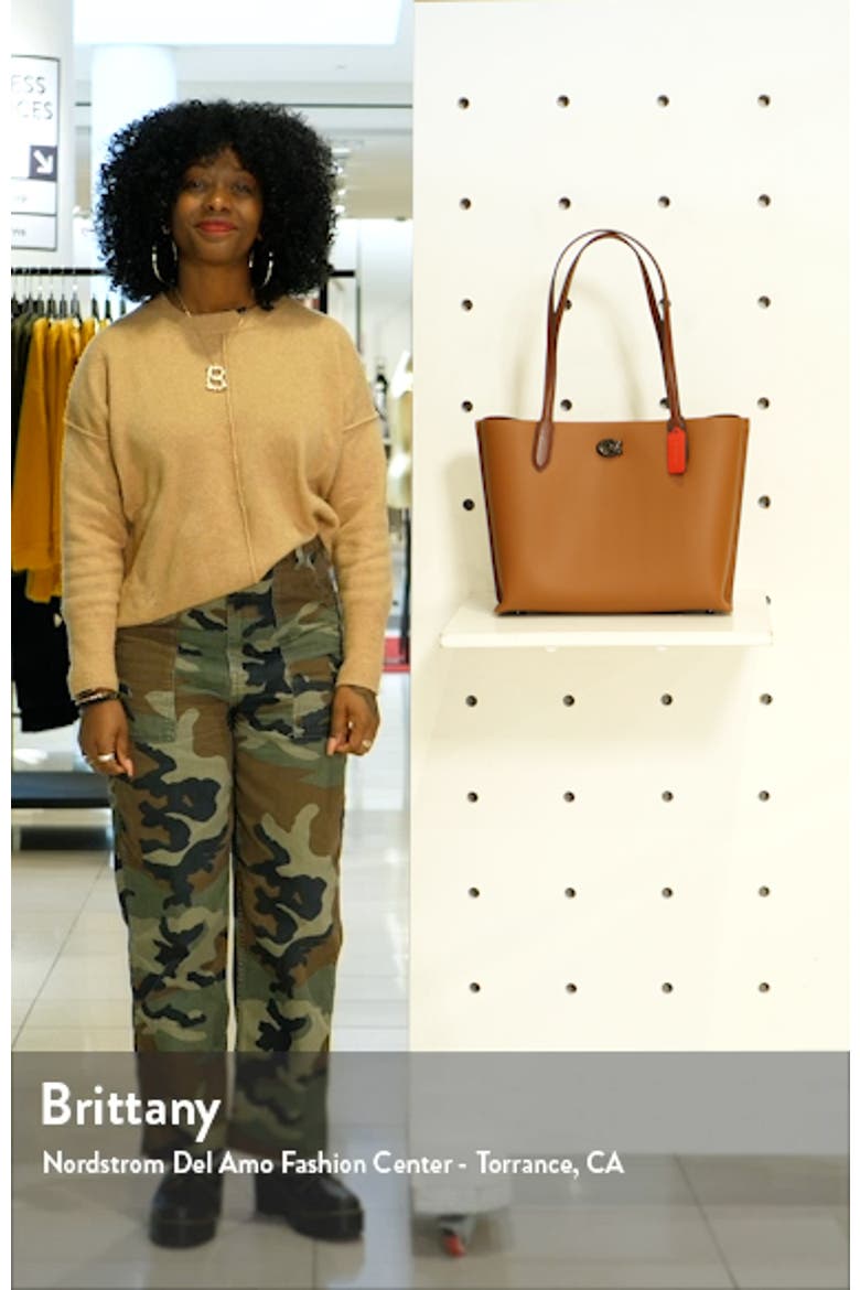 Willow Colorblock Leather Tote video