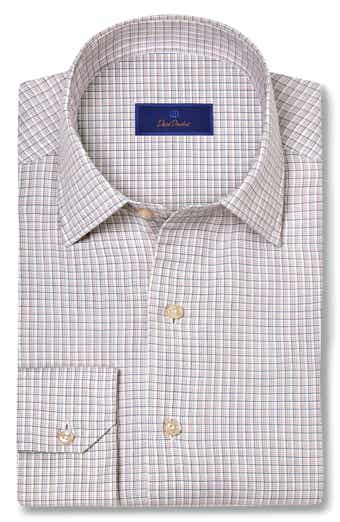 Cotton & Cashmere Micro Check Sport Shirt