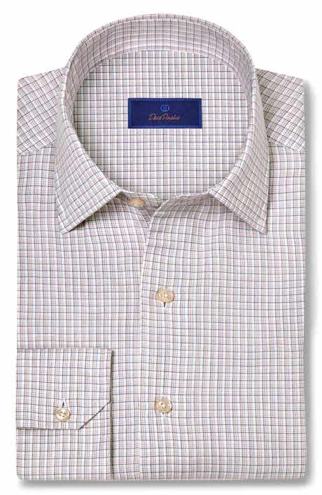 Cotton & Cashmere Micro Check Sport Shirt