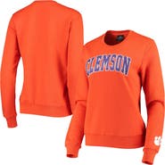 COLOSSEUM Women's Colosseum Orange Clemson Tigers Campanile Pullover Sweatshirt