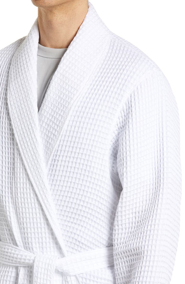 Nordstrom Men's Waffle Knit Cotton Robe, Alternate, color,