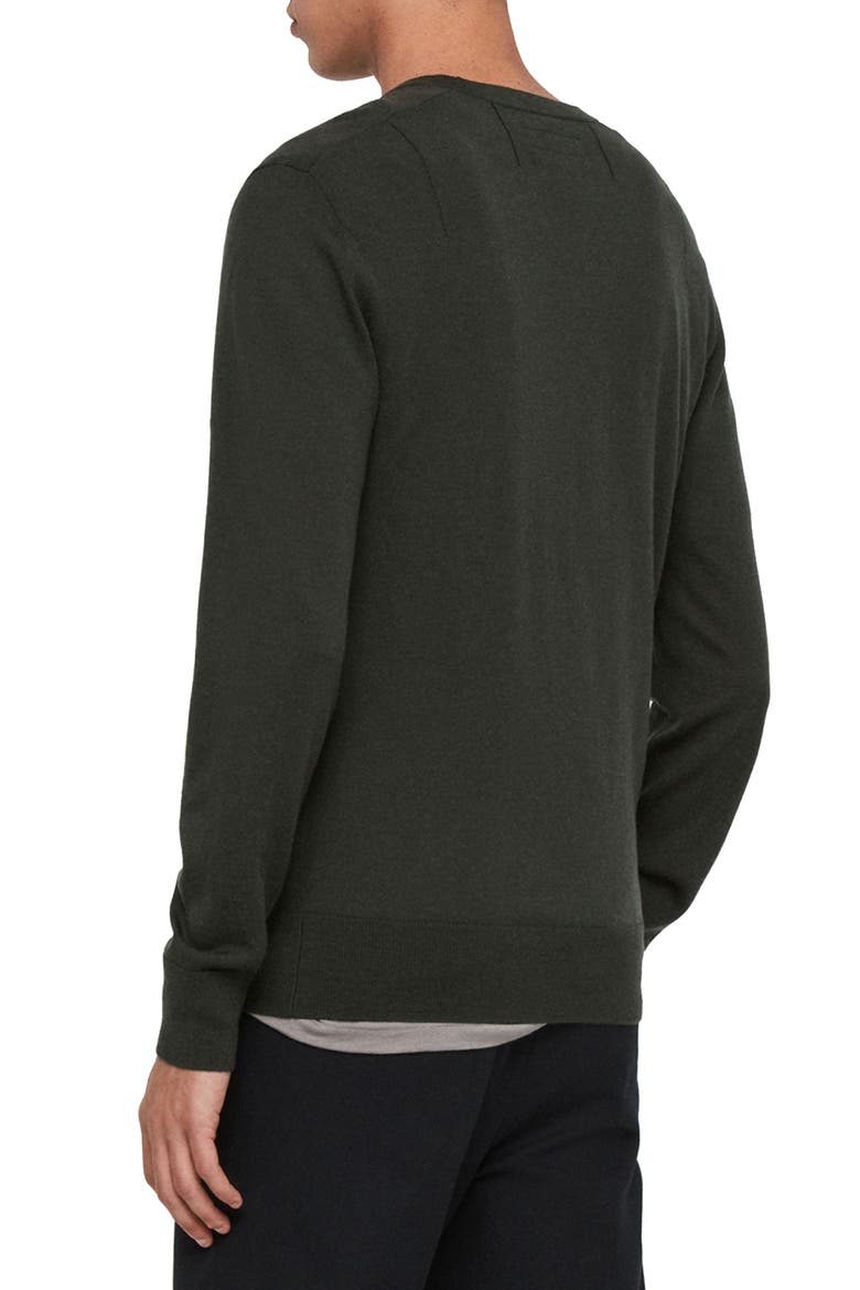 Mode Slim Fit Wool Sweater, Alternate, color, BRACKEN GREEN