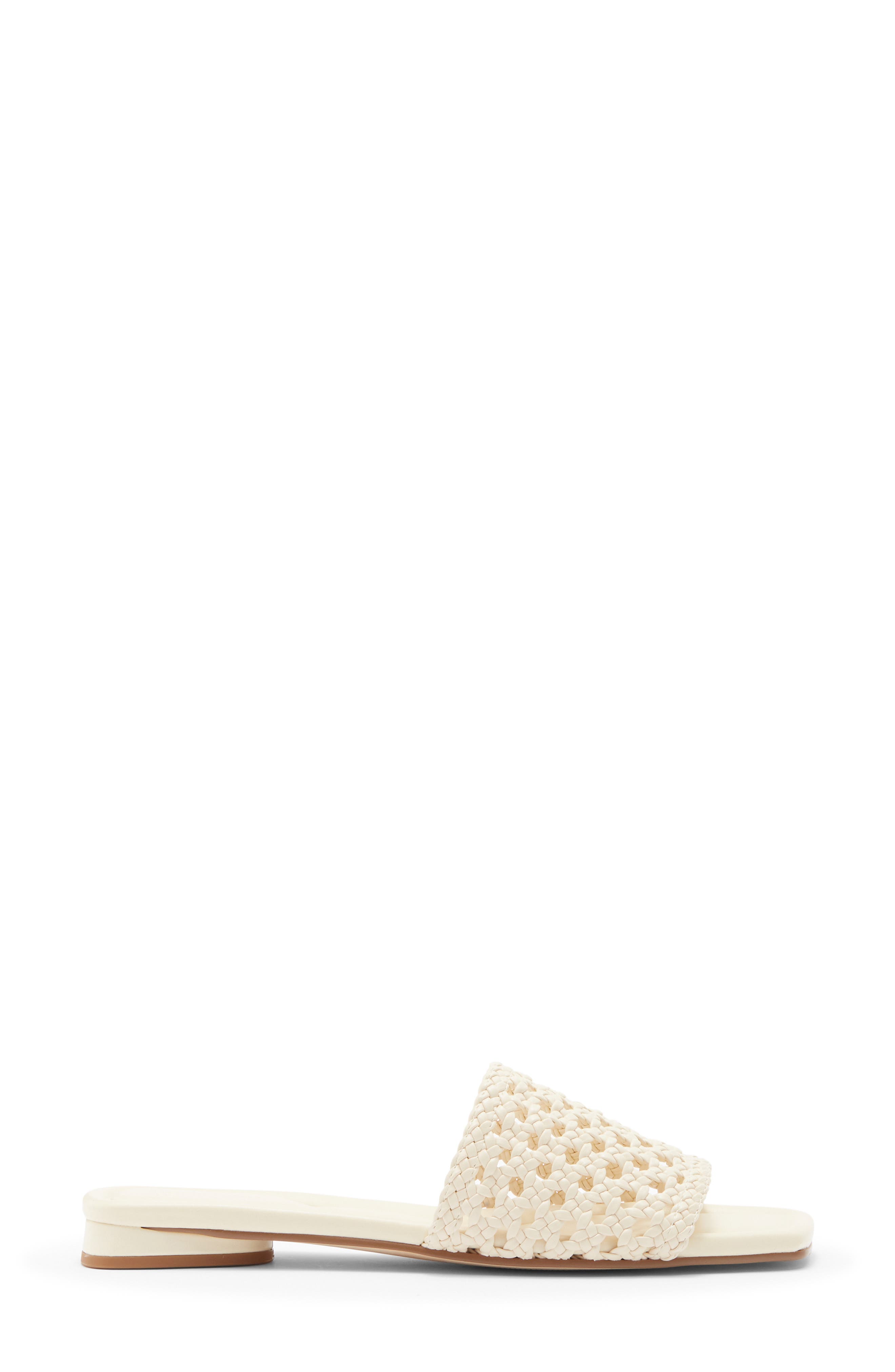 Babette Slide Sandal, Alternate, color, BEIGE PEARLED
