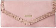 Brahmin Veronica Croc Embossed Leather Wallet