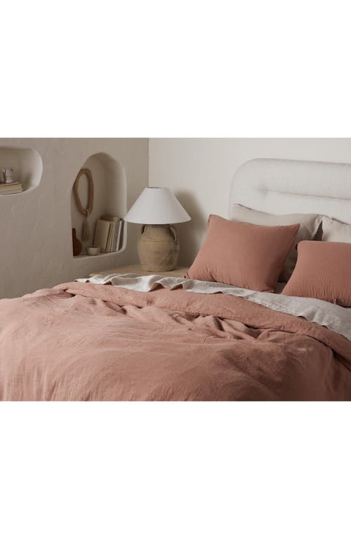Parachute Set Of 2 Linen Shams In Brown