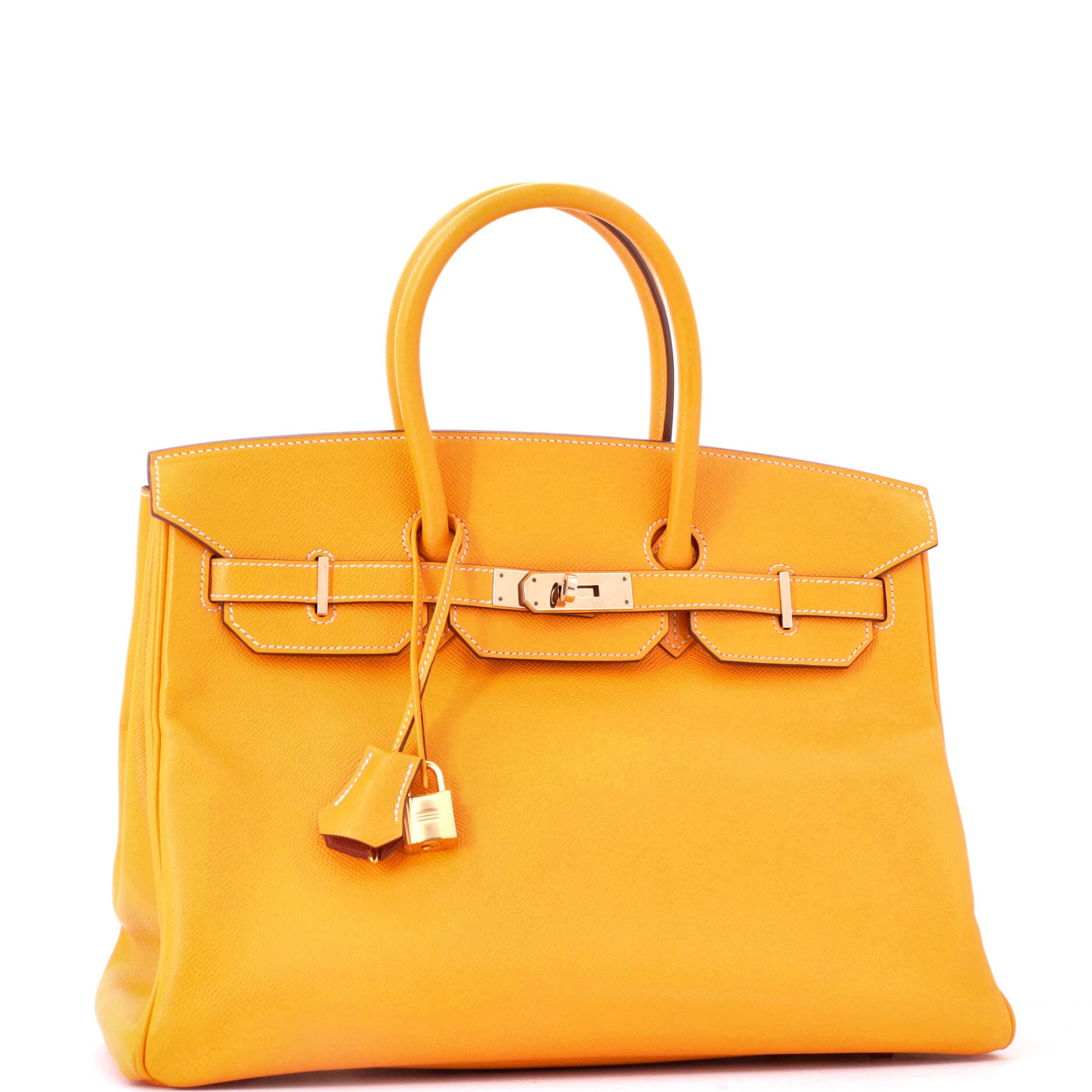 Candy Birkin Bag Epsom 35, Alternate, color, Yellow