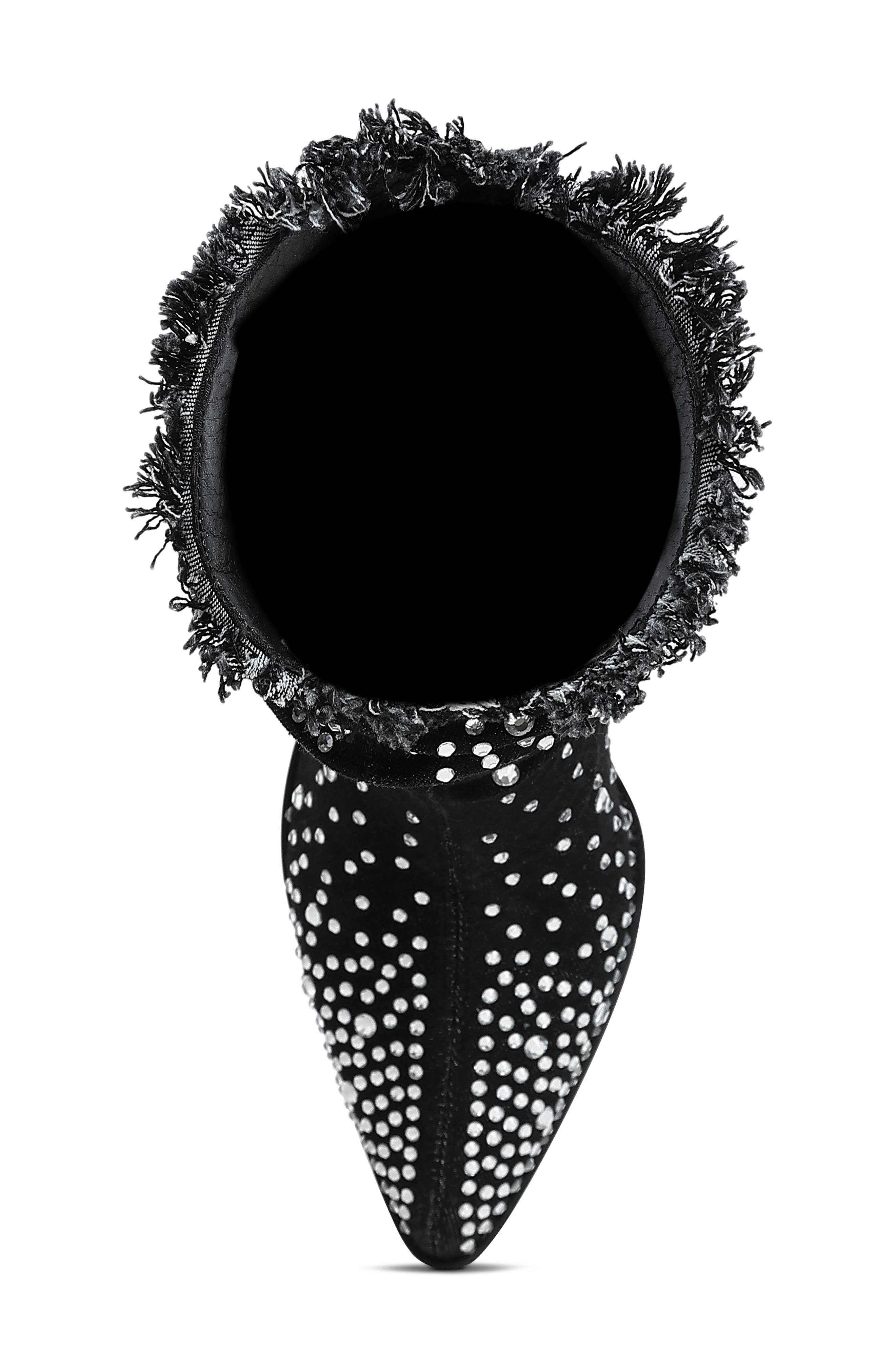 LONDON RAG Savant Pointed Toe Bootie, Alternate, color, Black