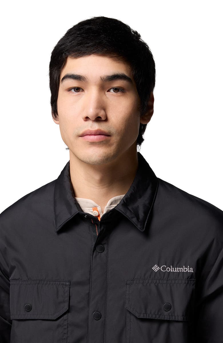 Columbia Landroamer<sup>™</sup> Water Repellent Shirt Jacket, Alternate, color, Black