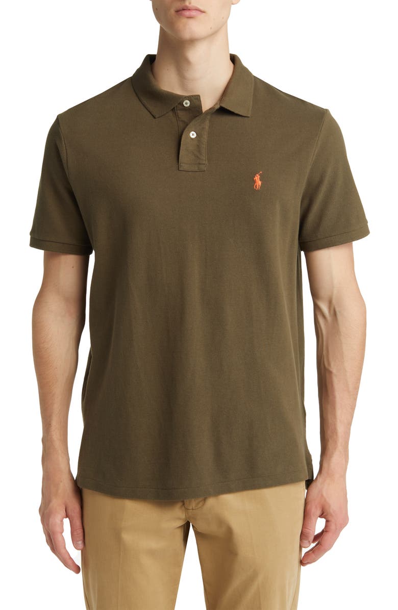 Polo Ralph Lauren Cotton Piqué Polo, Main, color, 