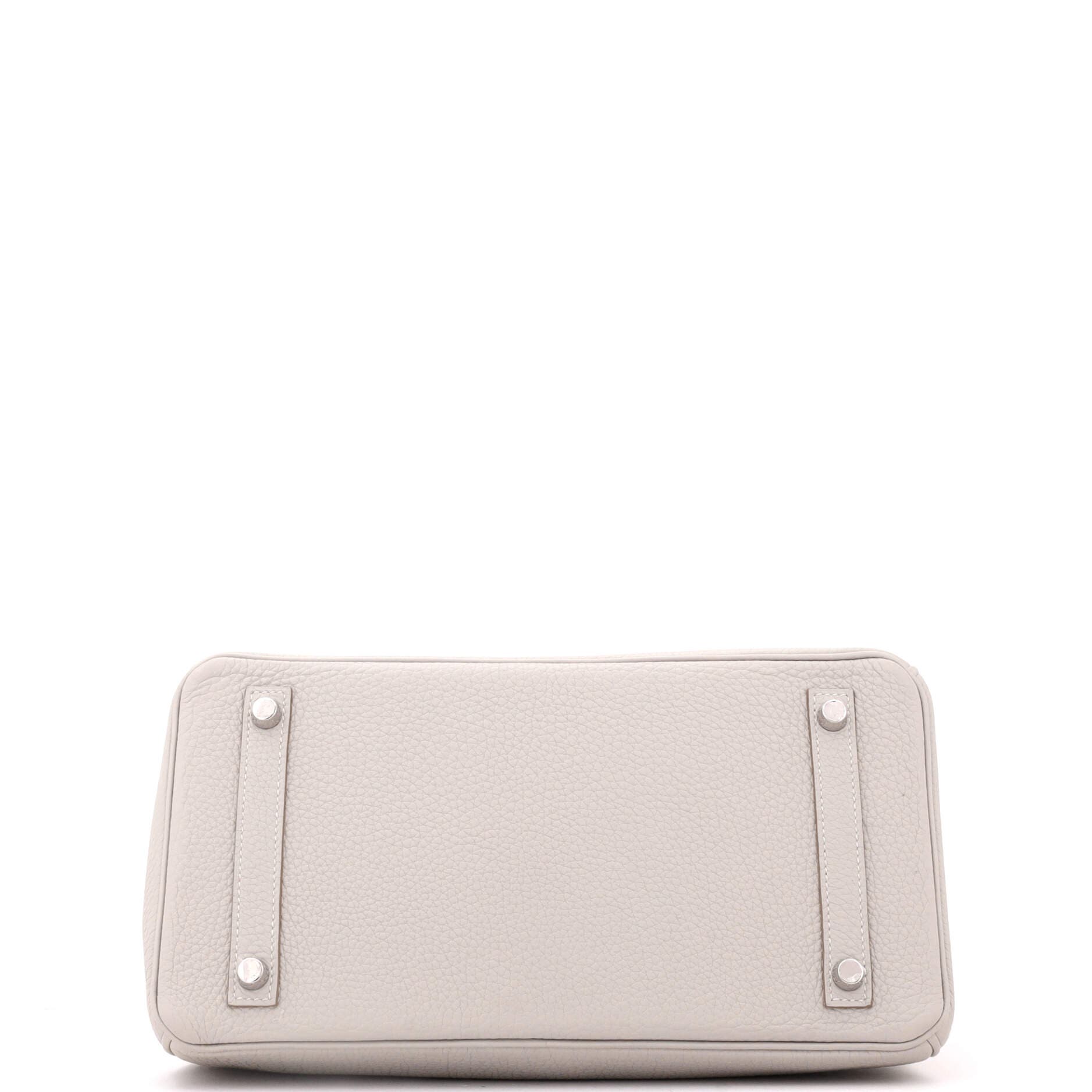 Pre-Owned Hermes Birkin Handbag Grey Togo with Palladium Hardware 30, Alternate, color, Gris Perle