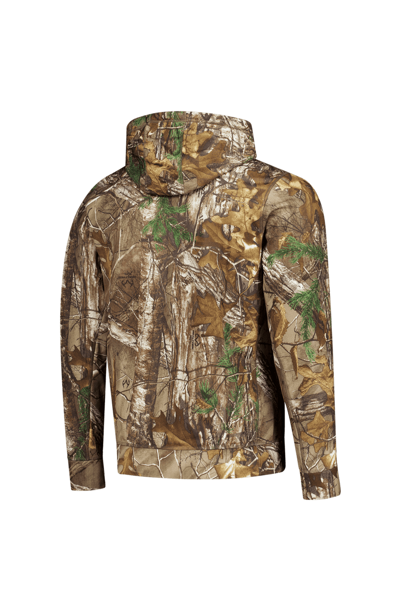 DUNBROOKE Men's Dunbrooke  Camo Detroit Tigers Trophy Realtree Full-Zip Hoodie, Alternate, color, Camo