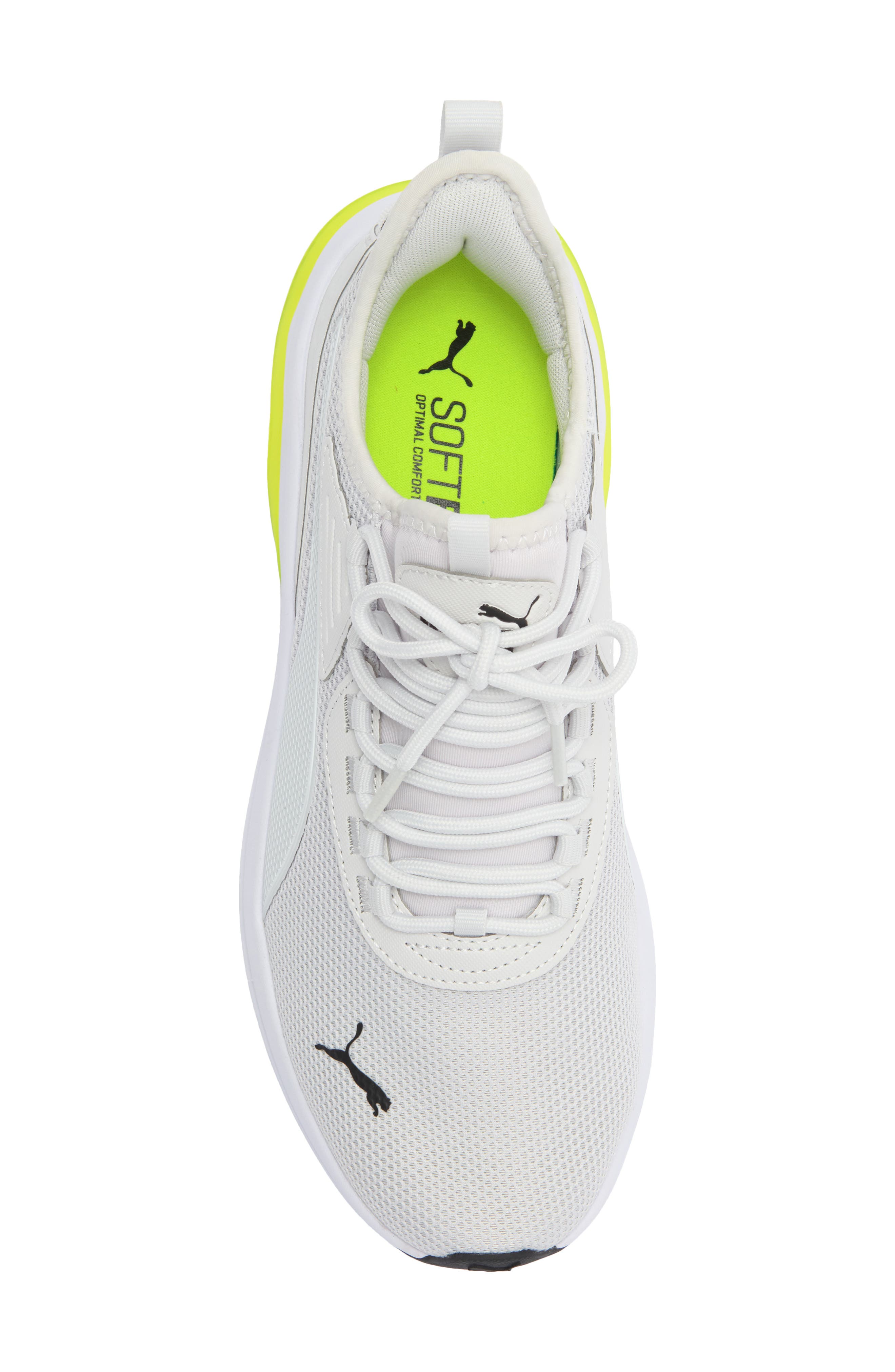 PUMA Amplifier Sneaker, Alternate, color, Feather Gray-Puma White-Black