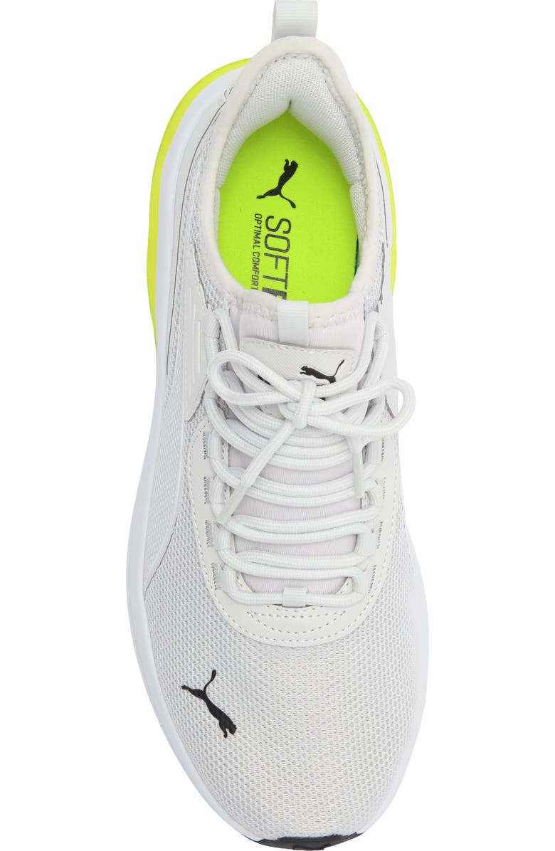 PUMA Amplifier Sneaker, Alternate, color, Feather Gray-Puma White-Black