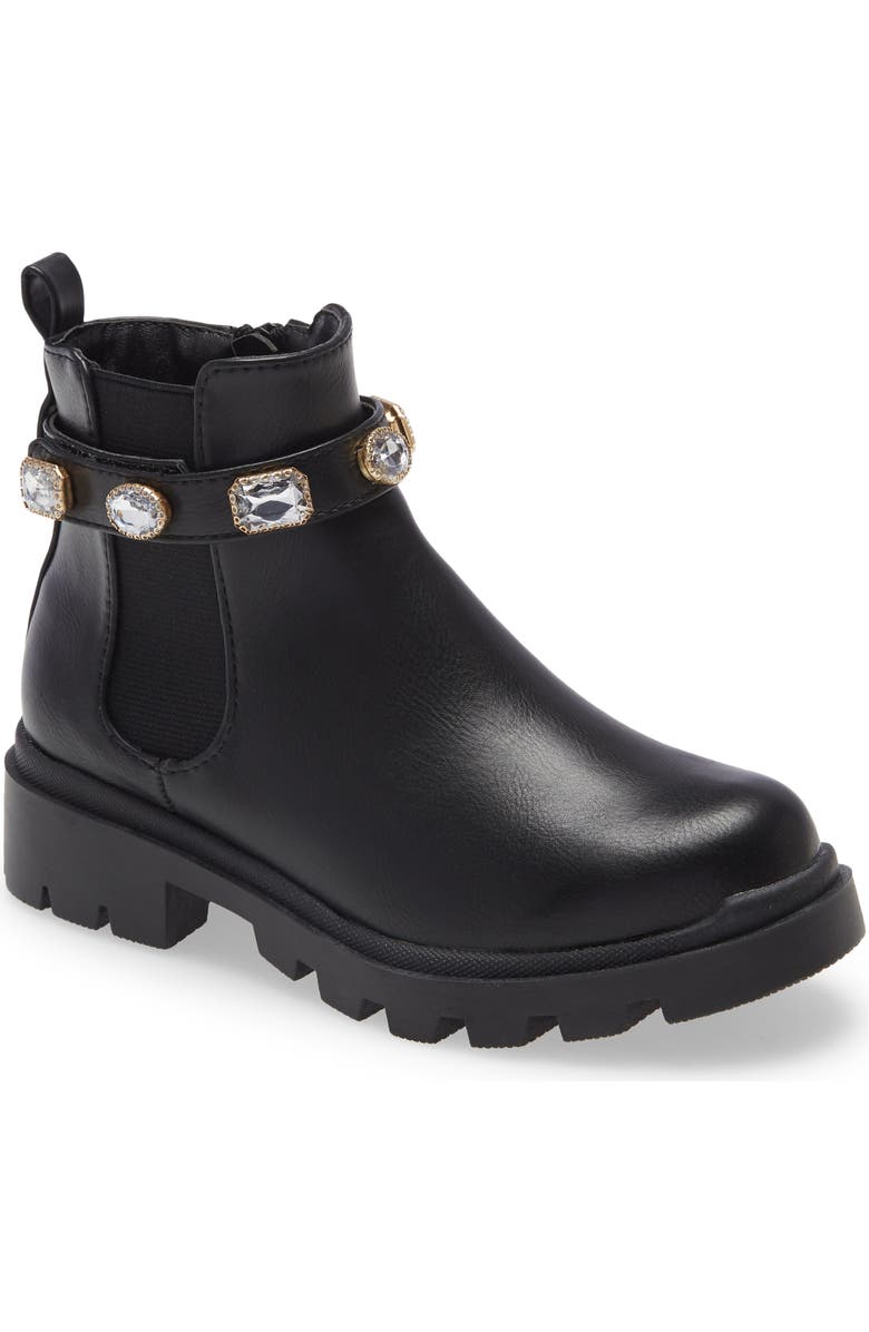 Steve Madden Kids' Jamulet Embellished Boot, Main, color,