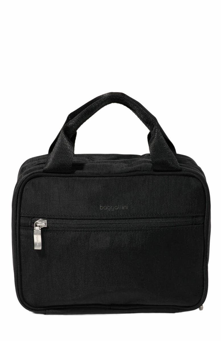 BAGGALLINI Hanging Travel Toiletry Kit, Main, color, Black