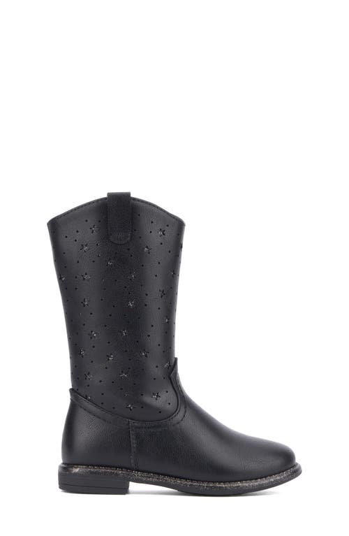 Olivia Miller Kids' Chasing Starz Mid Calf Boot In Black
