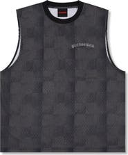 PLEASURES Neural Perforated Sleeveless Jersey Tank