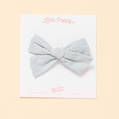 Little Poppy Co The Bow Clip Set In The Capri