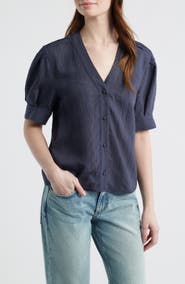 rag & bone Taylor Short Sleeve Woven Shirt