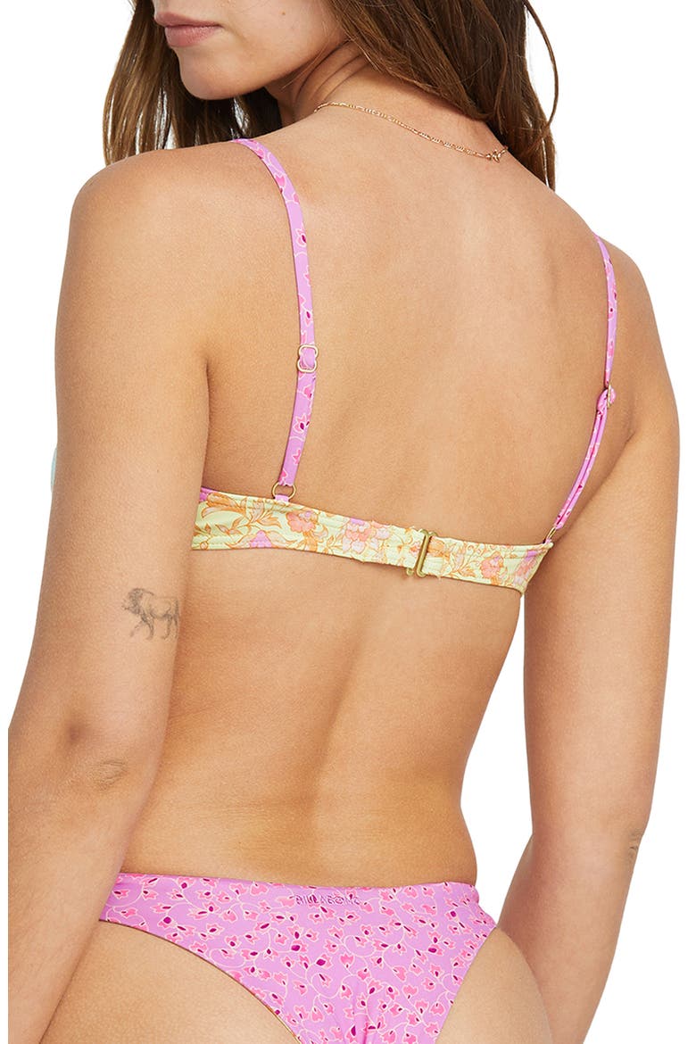 Folk Story Sienna Underwire Bikini Top, Alternate, color, GREEN MULTI