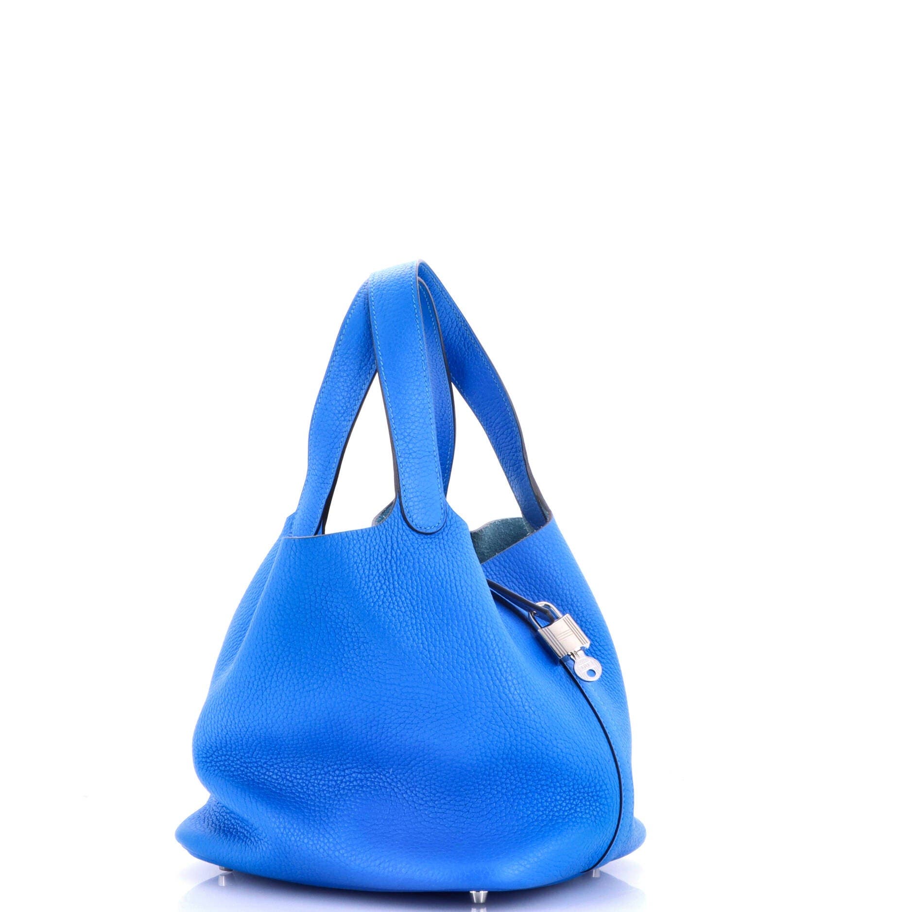 Picotin Lock Bag Clemence MM, Alternate, color, Blue