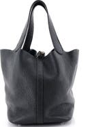 Pre-Owned Hermes Picotin Lock Bag Clemence MM