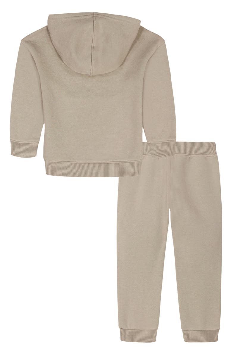Calvin Klein Kids' Hoodie & Jogger Set, Alternate, color, Taupe