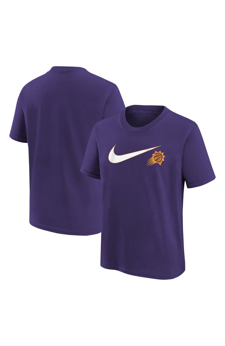 Nike Youth Nike Purple Phoenix Suns Swoosh T-Shirt, Main, color, Purple