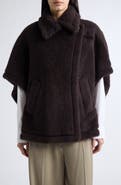 Max Mara Tebe Alpaca, Wool & Silk Cape