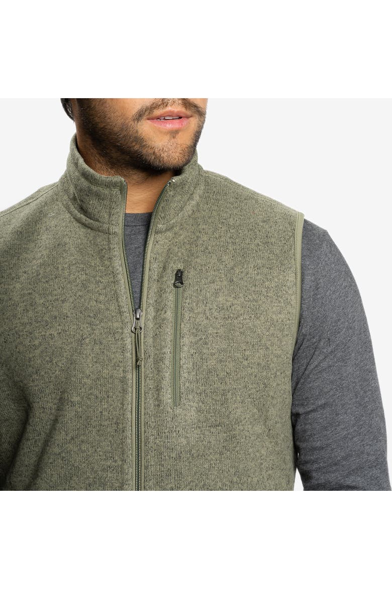 Polartec Fleece Vest, Alternate, color, Olive