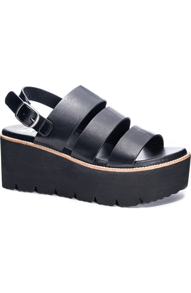 Dirty Laundry Pendulum Platform Sandal, Main, color,