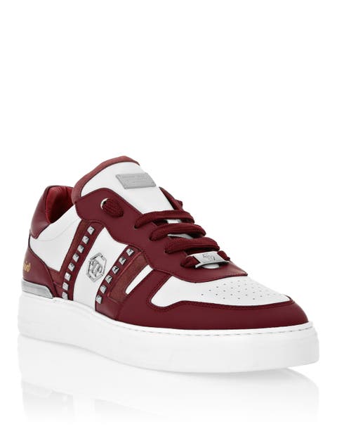 Low Top Sneakers Mix Cut Studs Unisex