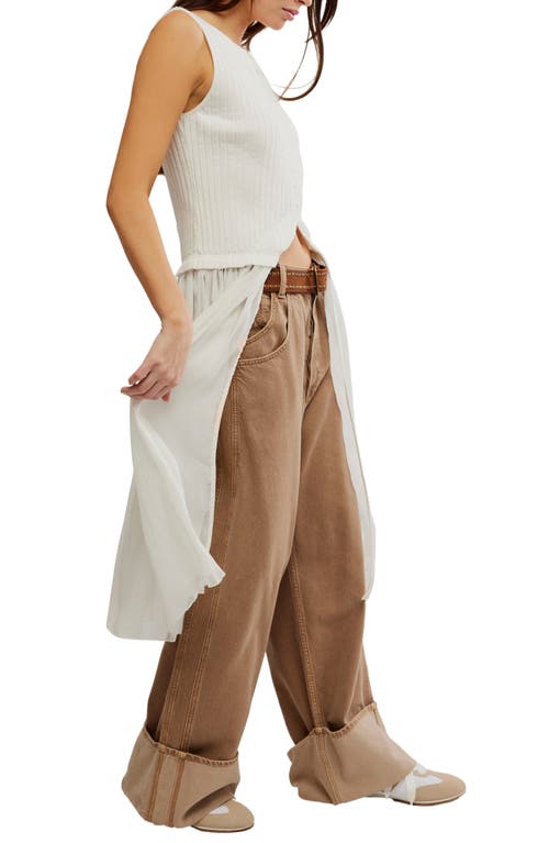 Free People Twice As Nice Sleeveless Maxi Top In White