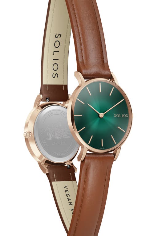 Solios Watches The Rainforest Classic | Green Dial