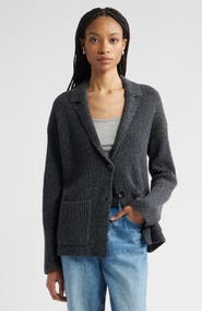 Nordstrom Rib Wool & Cashmere Cardigan