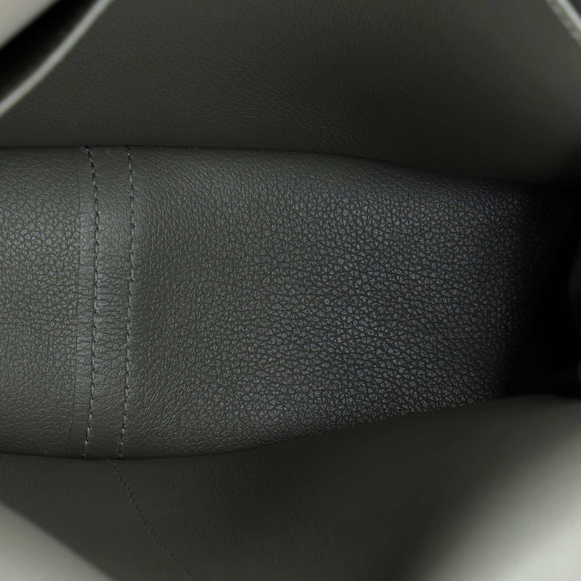 Pre-Owned Hermes Halzan Bag Evercolor 25, Alternate, color, Gris Meyer