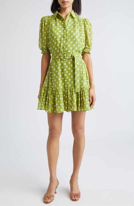 Cinq à Sept Camille Polka Dot Minidress