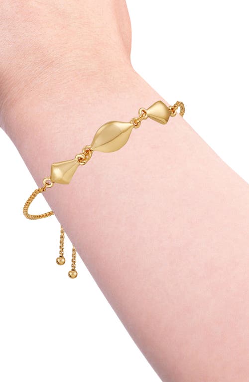 Vince Camuto Slider Chain Bracelet In Goldtone