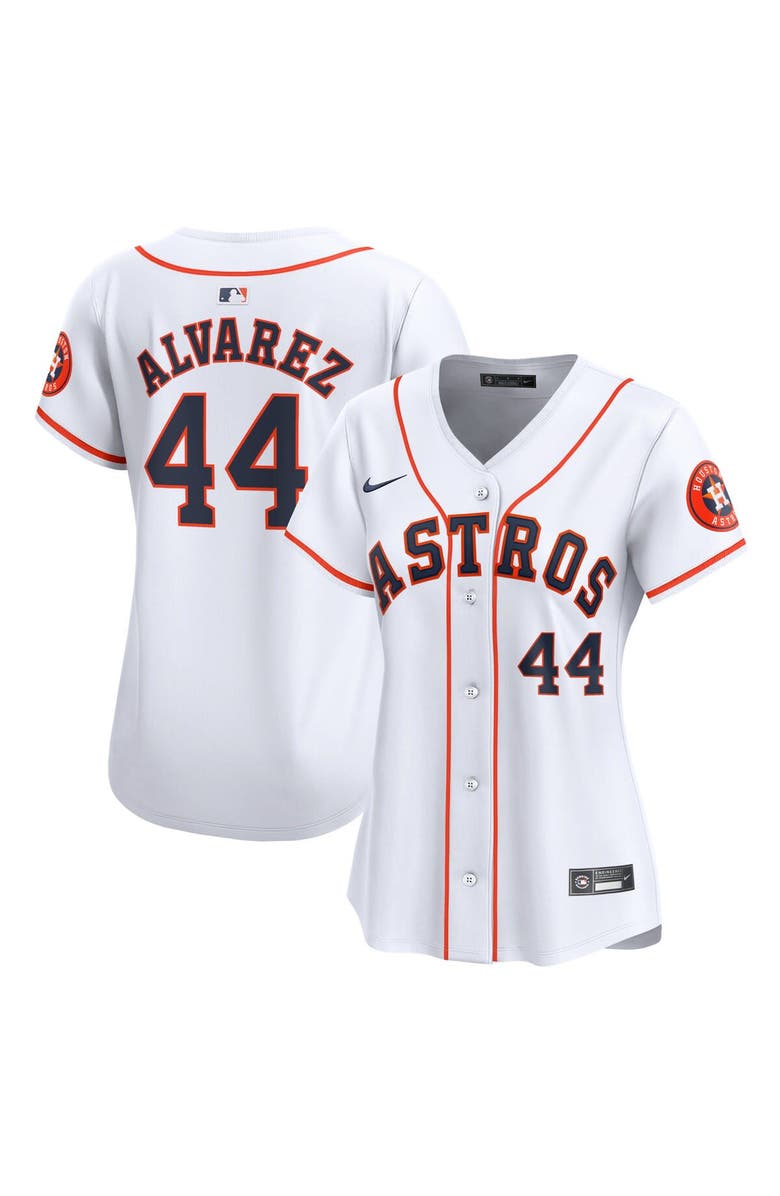 Nike Women's Nike Yordan Alvarez White Houston Astros Home Limited Player Jersey, Main, color, White