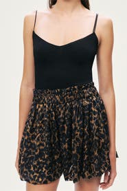 Nocturne Printed Mini Shorts