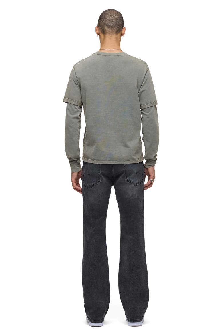 Walter Kick Flare Jeans, Alternate, color, VIVALDI