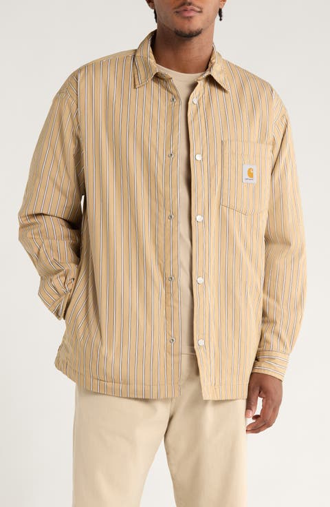 Grimsby Stripe Shirt Jacket