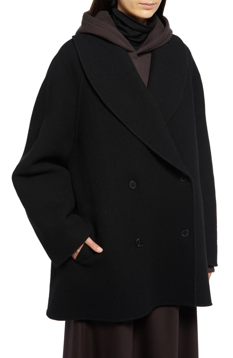 The Row Polli Virgin Wool Blend Double Breasted Jacket, Alternate, color, 